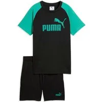 PUMA T-Shirt Puma Kinder T-Shirt und Short Set ESS No.1 Logo Poly 686299