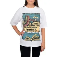 Reichstadt Print-Shirt Damen Oversized Kurzarmshirt 24RSW057 Verschiedene trendige und stilvolle Prints