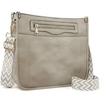 TAN.TOMI Umhängetasche Damen Handtasche mittelgroß Crossbody Bag multi pochette tasche, Damenhandtasche mit Verstellbar Breitem Schultergurt