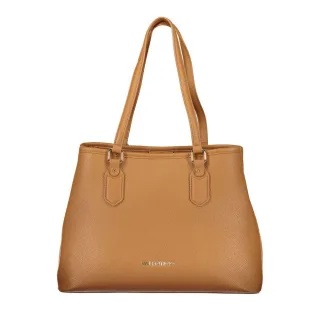Mario Valentino Braune Polyurethan Damenhandtasche