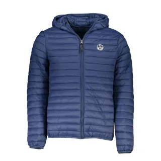 Kapuzenausgestattete gesteppte Jacke