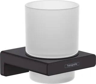 Hansgrohe Zahnputzbecher AddStoris mattschwarz , 41749670 41749670