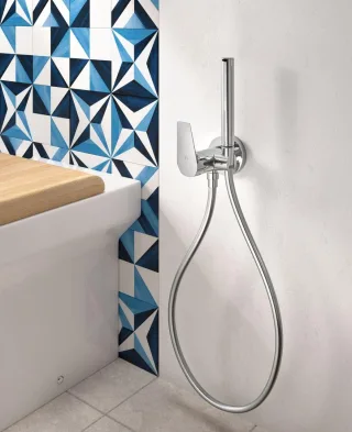 Tres Unterputz Einhebel WC Mischer Mit kaltem und warmem Wasser , 21712301 21712301