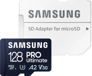 Samsung PRO Ultimate R200/W130 microSDXC 128GB Kit | mb-my128sa/ww | UHS-I U3 - A2
