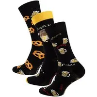 Vincent Creation® Socken (3-Paar) mit Bier und Brezeln Motiv