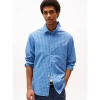 Tommy Jeans Langarmhemd TJM ESSNT POPLIN REG SHIRT EXT Mit Rundhalsausschnitt
