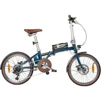 Maxtron E-Bike Cityrad Smart 20, Klapprad, 3 Gang Shimano Tourney Schaltwerk, Kettenschaltung, Heckmotor, 187 Wh, Kompakt und platzsparend für Alltag