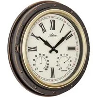 Atlanta Wanduhr klassische Wanduhr, auch für den Außenbereich geeignet Atlanta: 4546