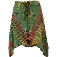 Guru-Shop Minirock Batik Hippie Minirock, Boho Sommerrock,.. alternative Bekleidung