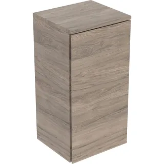 Geberit Renova Plan Seitenschrank mit einer Tür: 33x65x29.7cm, Nussbaum hickory, 504043JR1 504043JR1