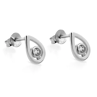 Orphelia 'Ellie' Damen 925 Sterling Silber Ohrstecker - Silber ZO-7485
