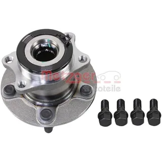 Metzger Radlager hinten + ABS-Sensorring Citroen Jeep Mitsubishi Peugeot