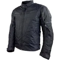 roleff Motorradjacke RO301 - Leicht, sportliche Textiljacke - wasserdicht & atmungsaktiv auch in großen Größen