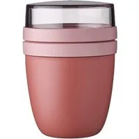 Mepal Lunchbox Lunchpot 2-teilig Kunststoff To Go Frühstück, Polypropylen (PP), PCTG, Geeignet für Tiefkühler, Mikrowelle & Spülmaschine, Vivid Mauve