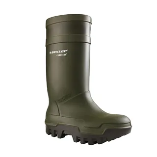 Dunlop Unisex Purofort Thermo Plus Full Safety Gummistiefel für Erwachsene (Grün)