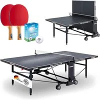 Gewo Tischtennisplatte Outdoor Profi AWR, Tischtennistisch klappbar, grau (1-tlg)