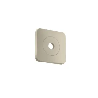 hansgrohe AXOR Citterio C Wandrosette 28801820 120/120 softsquare, Brushed Nickel