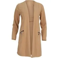 malito more than fashion Jackenblazer Long Blazer 6041 offener Long Blazer