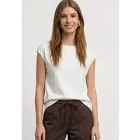 STREET ONE T-Shirt mit U-Boot-Ausschnitt