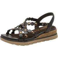 Tamaris WIDE FIT comfortFit Frauen kein Absatz 8-88738-46 Plateausandaletten comfortFit