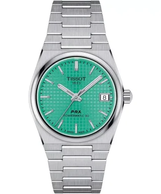 Tissot Prx Silber Damen Armbanduhr T1372071109101