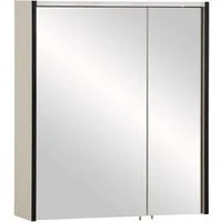 Schildmeyer Spiegelschrank Edda, Spiegelschrank, Made in Germany, B: 60 cm Solide Verarbeitung - Dieses Produkt ist in Deutschland gefertigt