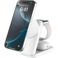 Belkin UltraCharge faltbare magnetische 3-in-1 Ladestation mit Qi2 (25 W) Wireless Charger