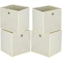 Youyijia Aufbewahrungsbox 4er Set Aufbewahrungsbox Aufbewahrungsboxen Faltbare