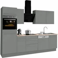 OPTIFIT Küchenzeile Bern, Breite 270 cm, wahlweise mit E-Geräten