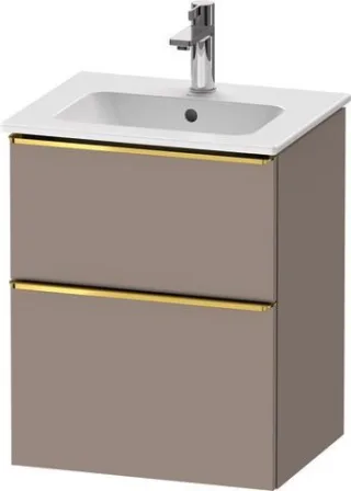 Duravit D-Neo Waschtischunterbau wandhängend Basalt Matt 510x402x625 mm - DE4360034430000 DE4360034430000