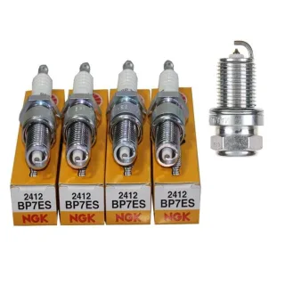 4 NGK Z?ndkerzen BP7ES Alfa Romeo Audi Fiat Renault Seat VW