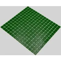 Mosani Mosaikfliesen Glasmosaik Mosaikfliesen dunkelgrün Fliesenspiegel Küchenrückwand