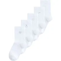 Next Kurzsocken Knöchelhohe Socken mit Strass, 5er-Pack (5-Paar)