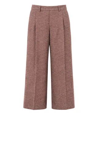 bianca - Culotte mit Fischgratmuster rot - Gr. - 36
