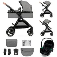 Kinderkraft Kombi-Kinderwagen ESME 3IN1, (Set, 7-tlg), inkl. Babyschale MINK PRO 2 i-Size (40–87 cm)