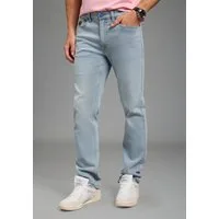 KangaROOS Jogg Pants Straight-Fit, normale Leibhöhe, mit Knopf-Applikation