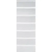 Haus und Deko Schiebegardine Flächenvorhang 60x245 cm halbtransparent gestreift Schiebegardine (1 St), Paneelwagen, halbtransparent, Polyester