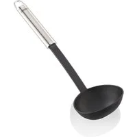 Leifheit Kochbesteck-Set Schöpflöffel groß Nylon, Edelstahl und Nylon, hitzebeständig bis 160°C, Aufhängeöse