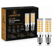 Landster Lampenfassung E14 Ersatzkabel für Salzlampe mit Schalter 1,8 M, Passend für LED oder Glühbirne