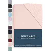 BRB HOME Spannbettlaken Spannbettlaken Gebürstete Mikrofaser, Polyester, Gummizug: Rundum, (1 Stück), Polyester für Boxspringbett und Topper bis 30 cm