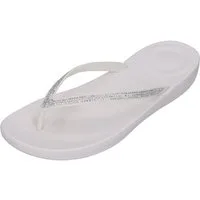 Fitflop IQUSHION SPARKLE Zehentrenner Urban White