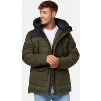 Indicode Winterjacke Herren Krem Jacke Winter Herrenjacke