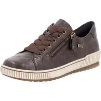 Remonte Plateausneaker, Freizeitschuh, Halbschuh, Schnürschuh mit Außenreißverschluss