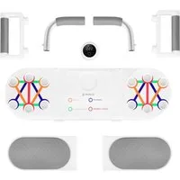 HMS Bauchtrainer Multifunktionales Liegestütz-Brett Push up & Plank Board, mit Wiederholungszählung