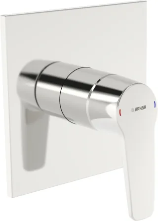 Hansa Einhandmischer Sichtteil f. einen Abgang, HANSAPOLO 8061 Rosette eckig verchromt, 80619023 80619023