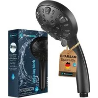Blumbach Handbrause - Duschkopf Aqua Joy, (wassersparender Hochdruck Duschkopf), mit 8 außergewöhnlichen Strahlarten