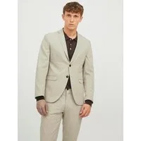 Jack & Jones Sakko JPRFRANCO Blazer mit 2-Knopf-Form und extra schmalem Schnitt unifarben, modisch, slim fit, Kunstfaser