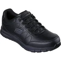 Skechers NAMPA-OSIL O1 SR EN ISO 20347:2022 Herren Arbeitsschuh Rutschfest, Bequem & Leicht mit Memory Foam Komfort