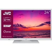 JVC LT-24VH5455W LCD-LED Fernseher (60 cm/24 Zoll, HD-ready, Smart TV powered by TiVo, HDR, Triple-Tuner, Sprachsteuerung, Micro Dimming, 6 Monate HD+ inkl)