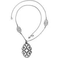 COLLEZIONE ALESSANDRO Lange Kette Cara, mit Ornamenten